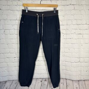 Vuori Men's Black Sweatpants with Drawstring Waist